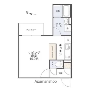 PASEO代々木【2階】の間取り