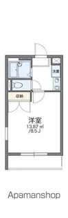 レオパレスアトリオ【3階】の間取り