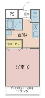 ルナガーデン【113号室】の間取り