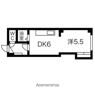 クリスタルヒルズ【206号室】の間取り