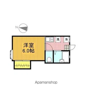 トランキリテ大宮【1階】の間取り