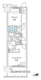 スカイグランデ津田沼【2階】の間取り