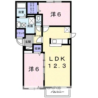 AUTANA アウタナ【2階】の間取り