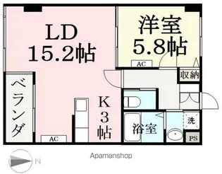 フェリーチェ【103号室】の間取り