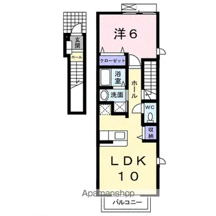 サンブリック・KY【2階】の間取り