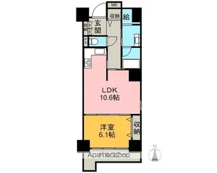 クリスタルプラザアネックス多治見【10階】の間取り