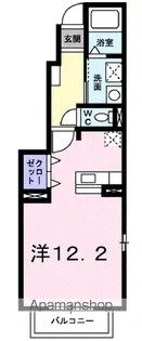 ウィンディー・ヒルズ【1階】の間取り