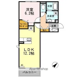プリマベル【3階】の間取り