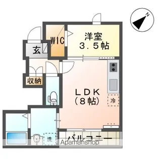 LINA(リーナ)【1階】の間取り