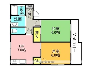 サンハイツヴィレッジ【2階】の間取り
