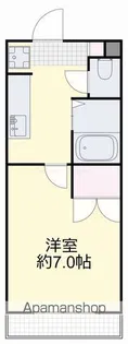 サンハイツ学南Ⅰ【1階】の間取り
