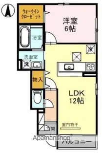 リベールコート【1階】の間取り