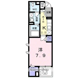 グレイスコモンズ東静岡【5階】の間取り