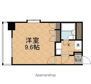 エスパシオ大町【410号室】の間取り