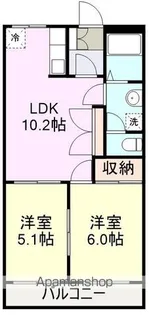 グランリード【3階】の間取り