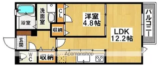 シャーメゾン和郷A棟【2階】の間取り