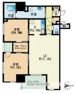 RJRプレシア博多【12階】の間取り