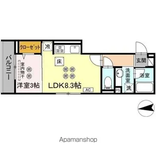CasaPino【1階】の間取り
