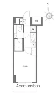 エヌステージジェイアール新白岡駅前【610号室】の間取り