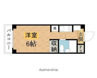 アーバニティ富士森公園【1階】の間取り