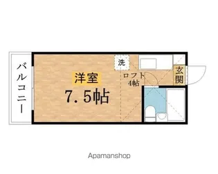 トーシンハイツ丹木町【201号室】の間取り