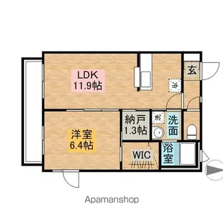 MASHIO【205号室】の間取り