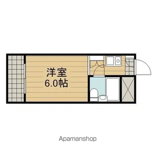 レジェンド調布【2階】の間取り