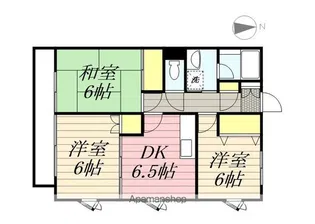 サマックス・マロニエB棟【2階】の間取り