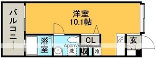 福岡県福岡市中央区赤坂3丁目【マンション】の間取り
