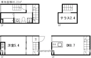 杜山邸【1階】の間取り