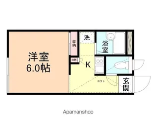MERRY RESIDENCE【106号室】の間取り