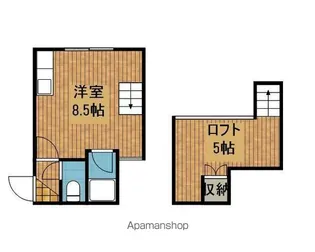 ベーベリーハウス文京台【106号室】の間取り