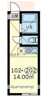 ユナイト神明ロザリーの杜【1階】の間取り