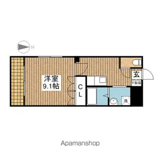 フィオーレ【1階】の間取り