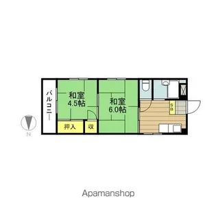 大東ビル【3階】の間取り