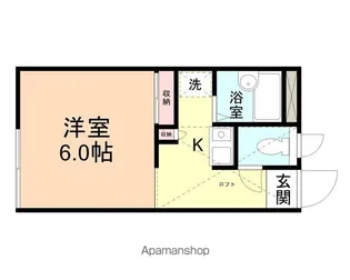 MERRY RESIDENCE【110号室】の間取り