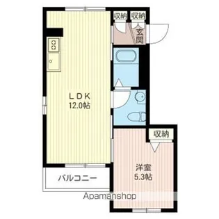 ベレオK【302号室】の間取り