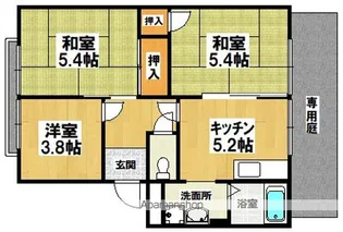 メゾン・ド・スワ【B101号室】の間取り