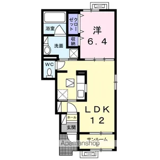 ヴィラ・ブリーズⅢ【1階】の間取り