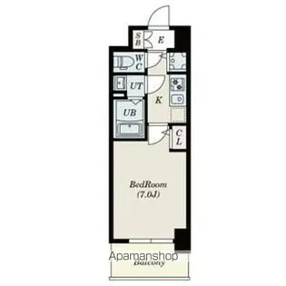 ALIVIS堺浜寺【905号室】の間取り