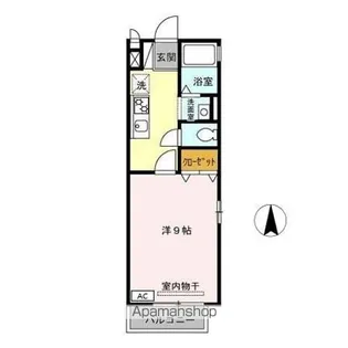 セジュールモナリエ【2階】の間取り