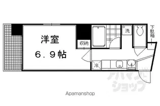 SK東堀川【401号室】の間取り