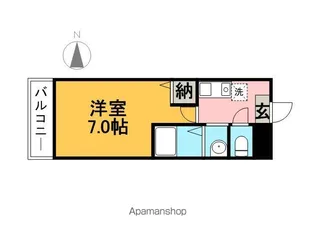 レジデンス司Ⅱ【3階】の間取り