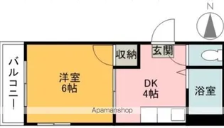 クレール【3階】の間取り