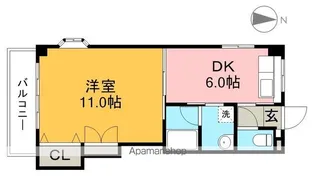 ドリームハウス2【7階】の間取り