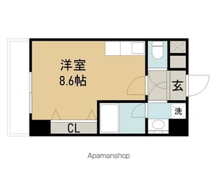 レジデンスREIWA支倉【501号室】の間取り