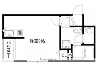 イル・カーサ大橋南【2階】の間取り