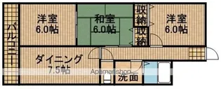 エスポワール伊藤【3階】の間取り