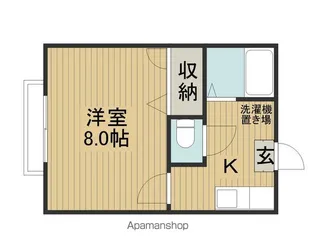 ディアスりんごの樹C棟【202号室】の間取り