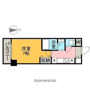 リアライズ代官町【12階】の間取り